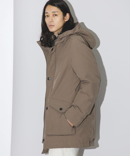 NANO universe（ナノユニバース）の「「西川ダウン(R)」アークティックダウン（ダウンジャケット/コート・メンズ・ダークネイビー/ブラック/モカ・M/L/S）」の12枚目の写真