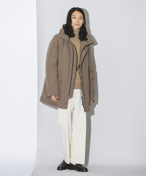 NANO universe（ナノユニバース）の「「西川ダウン(R)」アークティックダウン（ダウンジャケット/コート・メンズ・ダークネイビー/ブラック/モカ・M/L/S）」の15枚目の写真