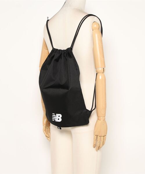 NEW BALANCE(ニューバランス)の「《New Balance》チーム ドローバック 15L(エコバッグ/サブバッグ・メンズ・ブラック・フリー)」の5枚目の写真