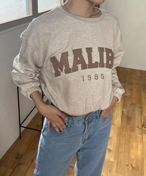 SallyLunn(サリーラン)の「MALIBEスウェットプルオーバー(スウェット・レディース・ライトグレー/ベージュ/グレー/ブラック・FREE)」の14枚目の写真