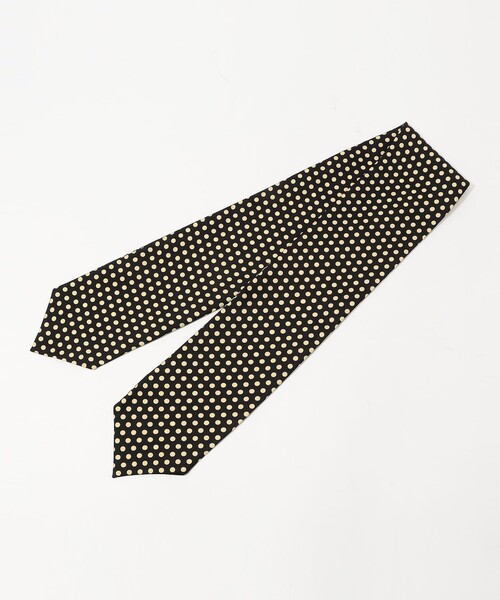 fratelli luigi ドット柄シルクバンダナ fratelli luigi ドット柄シルクバンダナ