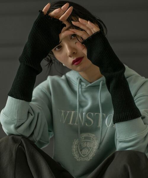 coen(コーエン)の「メローアームウォーマー(アームカバー・レディース・オリーブ/イエロー/ブラック・FREE)」の12枚目の写真