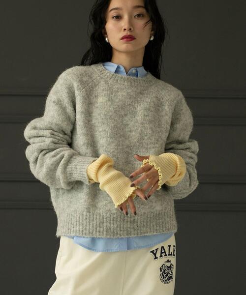 coen(コーエン)の「メローアームウォーマー(アームカバー・レディース・オリーブ/イエロー/ブラック・FREE)」の20枚目の写真