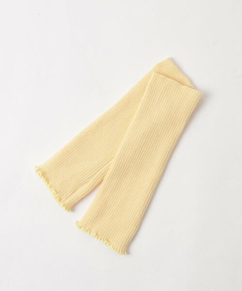 coen(コーエン)の「メローアームウォーマー(アームカバー・レディース・オリーブ/イエロー/ブラック・FREE)」の5枚目の写真