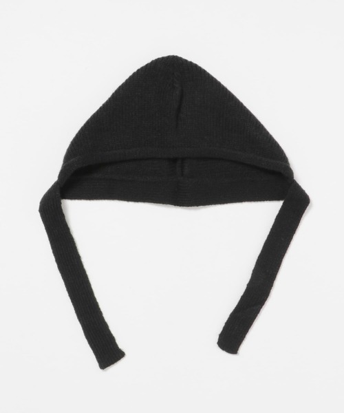 URBAN RESEARCH（アーバンリサーチ）の「バラクラバ（ニットキャップ/ビーニー・レディース・アイボリー/ブラック・FREE）」の7枚目の写真