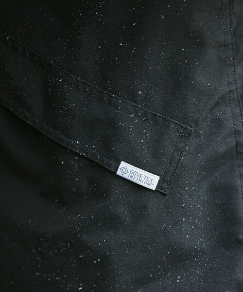 +phenix（プラスフェニックス）の「＋Phenix/プラスフェニックス 別注 GORE-TEX 3WAY ショートモッズコート/M65/ゴアテックス/撥水（モッズコート・メンズ・ブラック/チャコールグレー/ネイビー・LARGE/SMALL/MEDIUM）」の11枚目の写真