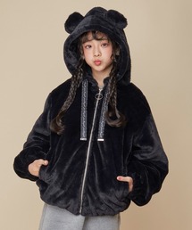 JENNI love | 【洗える】エコファーくま耳ブルゾン(ブルゾン)
