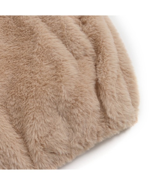 JENNI love（ジェニィラブ）の「【洗える】エコファーくま耳ブルゾン（ブルゾン・キッズ・ブラック/ピンク/ベージュ・160cm/150cm/130cm/140cm）」の21枚目の写真