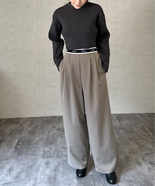 セール】ウエストゴムタックパンツ（その他パンツ）｜Per sist