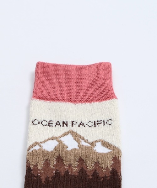 Ocean Pacific（オーシャンパシフィック）の「【OP:オーピー】レディーススノーソックス（ソックス/靴下・レディース・ブラック/グリーン/ブラウン・FREE）」の8枚目の写真