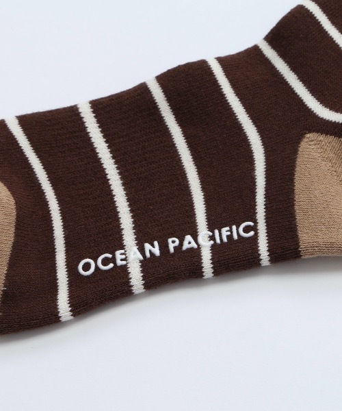 Ocean Pacific（オーシャンパシフィック）の「【OP:オーピー】レディーススノーソックス（ソックス/靴下・レディース・ブラック/グリーン/ブラウン・FREE）」の9枚目の写真