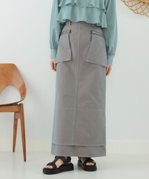 Ray BEAMS | Ray BEAMS / ジップ ポケット タイト スカート(スカート)