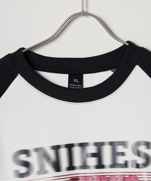 ROOPTOKYO（ループトウキョウ）の「▲COLOR SCHEME RAGLAN SWEAT/配色ラグランスウェット 古着風（スウェット・メンズ・ブルー/ブラウン/ブラック・L/XL/XXL）」の5枚目の写真