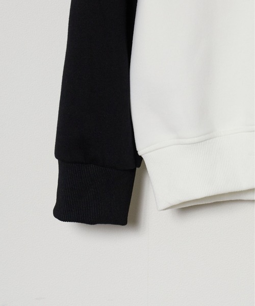 ROOPTOKYO（ループトウキョウ）の「▲COLOR SCHEME RAGLAN SWEAT/配色ラグランスウェット 古着風（スウェット・メンズ・ブルー/ブラウン/ブラック・L/XL/XXL）」の7枚目の写真