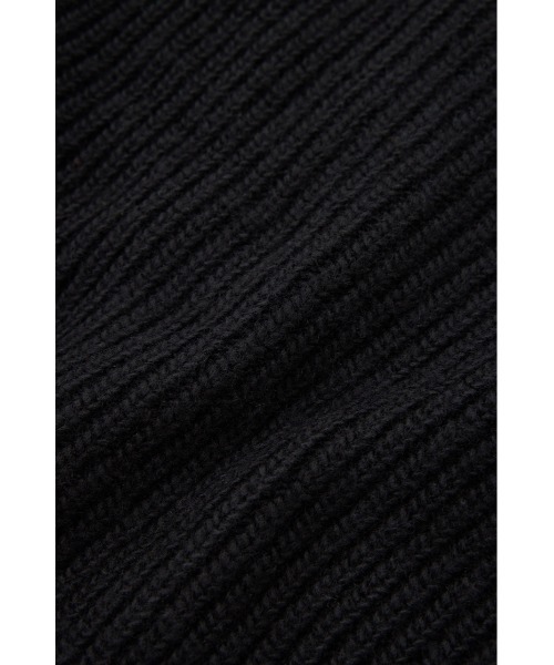 M_（エムアンダーバー）の「【M_】BACKBUTTON SHORT ニット（ニット/セーター・レディース・オフホワイト/ブラック/オレンジ・FREE）」の14枚目の写真