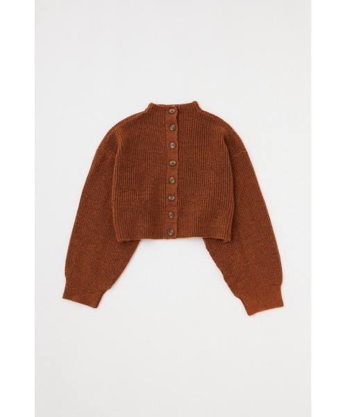 M_（エムアンダーバー）の「【M_】BACKBUTTON SHORT ニット（ニット/セーター・レディース・オフホワイト/ブラック/オレンジ・FREE）」の16枚目の写真