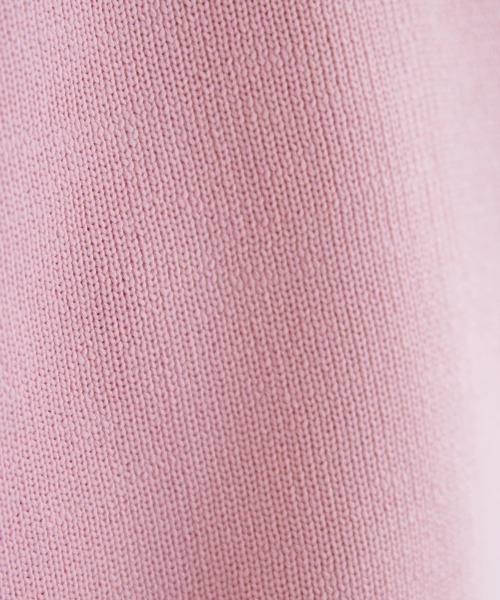 miclat（ミクラ）の「大きいサイズ　Vネックオーバーサイズニット　miclat（ニット/セーター・レディース・ネイビー/ライトピンク・4L/5L/3L/LL/L）」の16枚目の写真