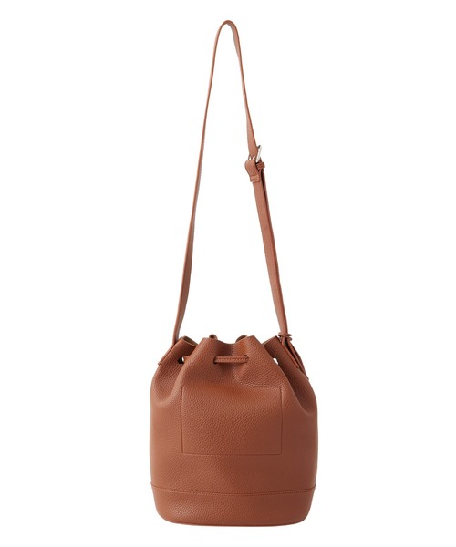 MILKFED.(ミルクフェド)の「DRAWSTRING SHOULDER BAG(ショルダーバッグ・レディース・ブラック/イエロー/ブラウン・ONE SIZE)」の5枚目の写真