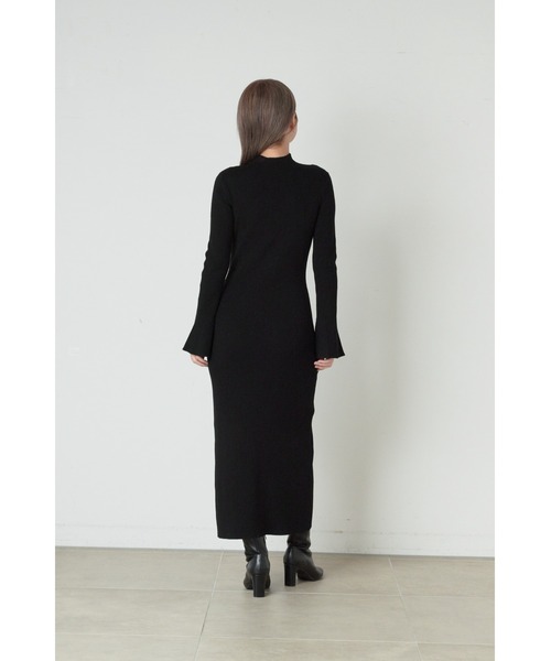 SNIDEL（スナイデル）の「チュール&ニットワンピース（ワンピース・レディース・アイボリー/ブラック/バーガンディー・FREE）」の20枚目の写真