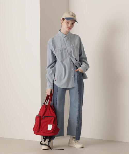 AVIREX(アヴィレックス)の「《WEB限定》 2WAY RUCK SUCK/2wayリュックサック/バックパック(バックパック/リュック・レディース・レッド/ブラック・FREE)」の19枚目の写真