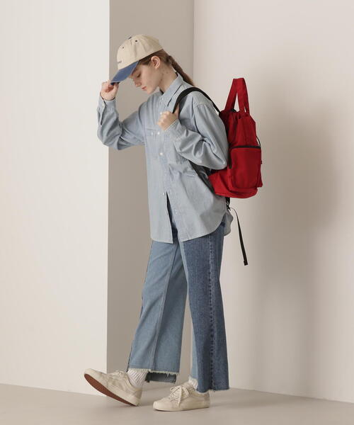 AVIREX(アヴィレックス)の「《WEB限定》 2WAY RUCK SUCK/2wayリュックサック/バックパック(バックパック/リュック・レディース・レッド/ブラック・FREE)」の18枚目の写真