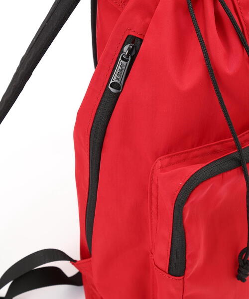 AVIREX(アヴィレックス)の「《WEB限定》 2WAY RUCK SUCK/2wayリュックサック/バックパック(バックパック/リュック・レディース・レッド/ブラック・FREE)」の9枚目の写真