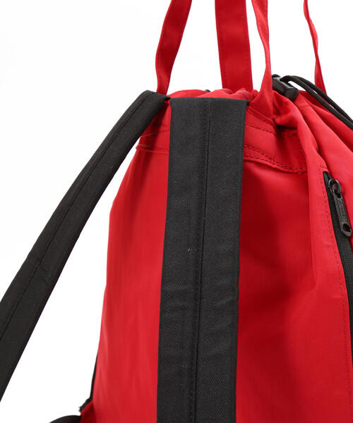 AVIREX(アヴィレックス)の「《WEB限定》 2WAY RUCK SUCK/2wayリュックサック/バックパック(バックパック/リュック・レディース・レッド/ブラック・FREE)」の8枚目の写真