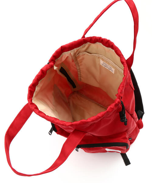 AVIREX(アヴィレックス)の「《WEB限定》 2WAY RUCK SUCK/2wayリュックサック/バックパック(バックパック/リュック・レディース・レッド/ブラック・FREE)」の5枚目の写真