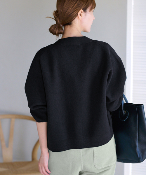 FRAMeWORK（フレームワーク）の「HTコットン接結カーディガン