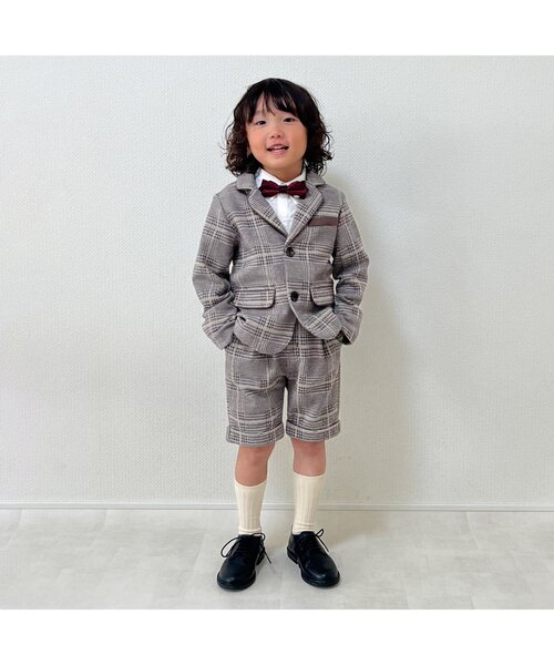 apres les cours（アプレレクール）の「フォーマルシャツ（シャツ/ブラウス・キッズ・オフホワイト/ストライプ・120/130/110/100/90）」の6枚目の写真