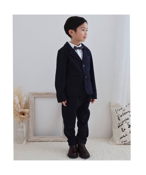 apres les cours（アプレレクール）の「フォーマルシャツ（シャツ/ブラウス・キッズ・オフホワイト/ストライプ・120/130/110/100/90）」の10枚目の写真