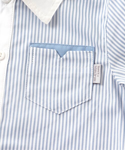 apres les cours（アプレレクール）の「フォーマルシャツ（シャツ/ブラウス・キッズ・オフホワイト/ストライプ・120/130/110/100/90）」の18枚目の写真