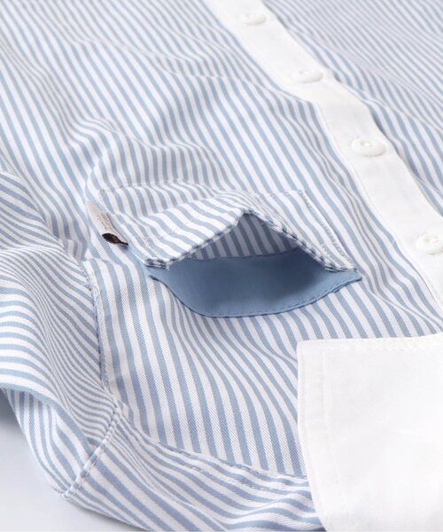 apres les cours（アプレレクール）の「フォーマルシャツ（シャツ/ブラウス・キッズ・オフホワイト/ストライプ・120/130/110/100/90）」の19枚目の写真