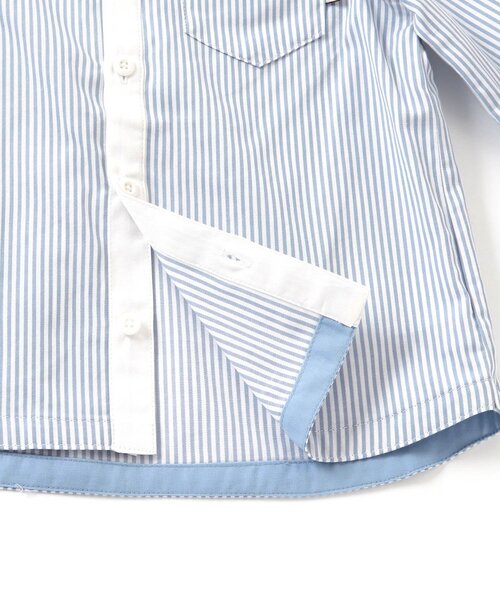apres les cours（アプレレクール）の「フォーマルシャツ（シャツ/ブラウス・キッズ・オフホワイト/ストライプ・120/130/110/100/90）」の21枚目の写真