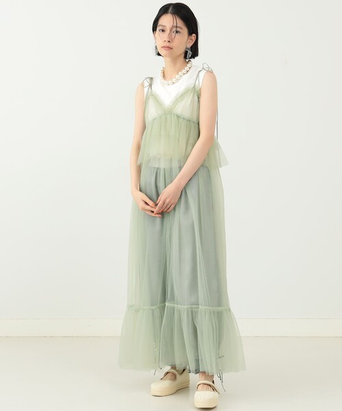 CAROLINA GLASER（カロリナ グレイサー）の「チュールキャミ