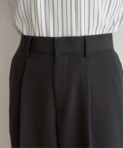 IKKA LOUNGE(イッカラウンジ)の「【洗濯機で洗える/フォーマル対応】ウォッシャブルテーパードパンツ【セットアップ対応】(その他パンツ・レディース・スモークグレー/ブラック/ネイビー・S/XL/L/M)」の17枚目の写真