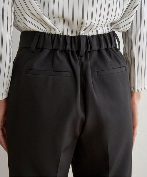 IKKA LOUNGE(イッカラウンジ)の「【洗濯機で洗える/フォーマル対応】ウォッシャブルテーパードパンツ【セットアップ対応】(その他パンツ・レディース・スモークグレー/ブラック/ネイビー・S/XL/L/M)」の18枚目の写真