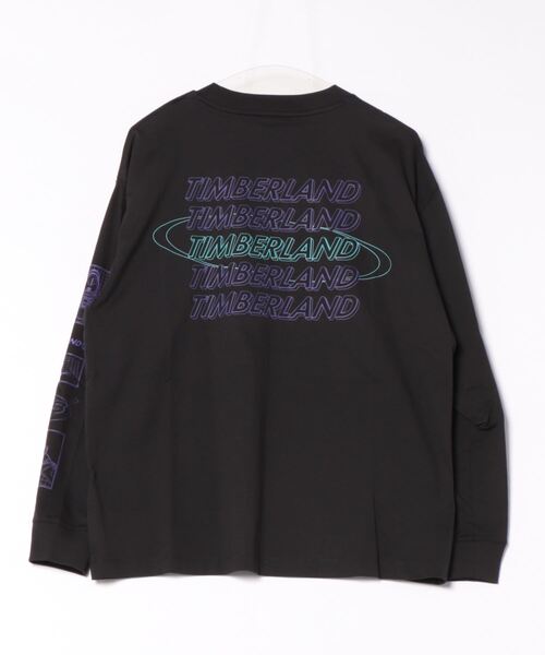 Timberland(ティンバーランド)の「オールジェンダー 長袖 グラフィック Tシャツ(Tシャツ/カットソー・メンズ・ブラック/オフホワイト・LARGE/SMALL/MEDIUM/X-LARGE)」の11枚目の写真