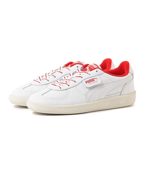 Ray BEAMS(レイビームス)の「PUMA / パレルモ LADY COURT スニーカー(スニーカー・レディース・ホワイト・24.5cm/24.0cm/23.5cm/23.0cm)」の1枚目の写真