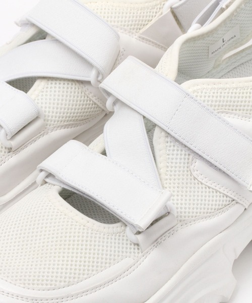 LAKOLE（ラコレ）の「ベルトスニーカー[MENS] / 100190（スニーカー・メンズ・ブラック/ホワイト・MEDIUM/LARGE）」の17枚目の写真