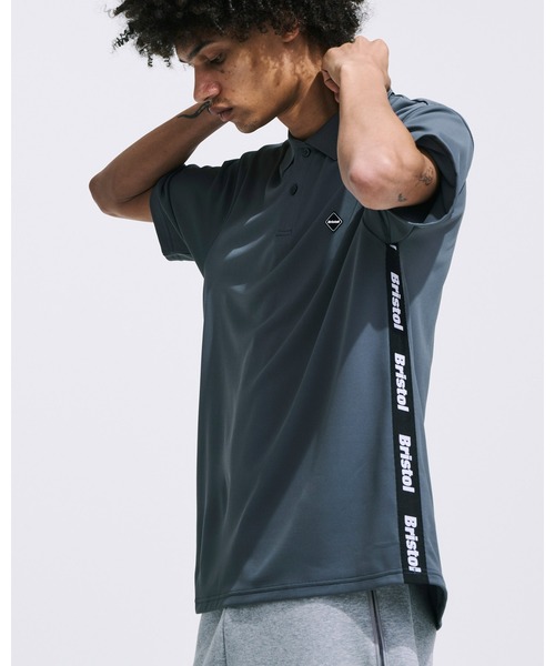 F.C.Real Bristol（エフシーレアルブリストル）の「S/S TEAM POLO（ポロシャツ・メンズ・ネイビー/ホワイト/グレー/ブルー/ブラック/カーキ/ライトブルー・SMALL/MEDIUM/LARGE/X-LARGE）」の18枚目の写真