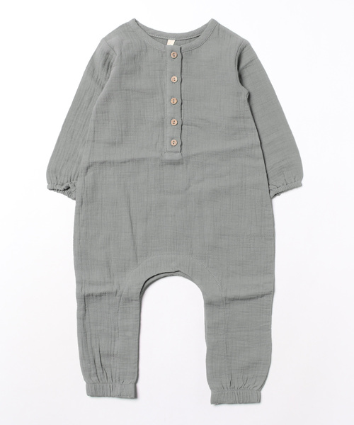 【セール】【Bs】【it】【Quincy Mae】WOVEN JUMPSUIT | DUSK（その他ベビー用品）｜Quincy Mae（クインシーメイ）