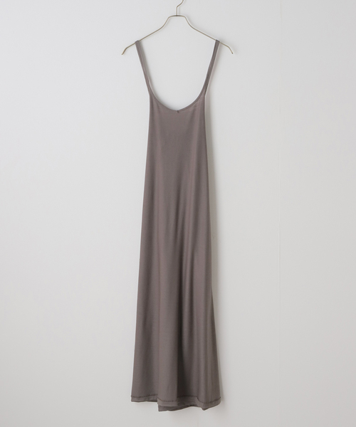 VERMEIL par iena（ヴェルメイユパーイエナ）の「フレアウールキャミソールワンピース（シャツワンピース・レディース・ライトグレー/ブラック・FREE）」の19枚目の写真