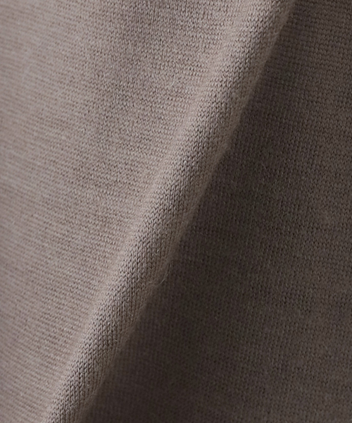 VERMEIL par iena（ヴェルメイユパーイエナ）の「フレアウールキャミソールワンピース（シャツワンピース・レディース・ライトグレー/ブラック・FREE）」の21枚目の写真