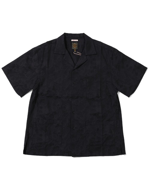 GYPSY&SONS（ジプシーアンドサンズ）の「HUNDRED TIGER SHIRTS 百虎シャツ（シャツ/ブラウス・メンズ・ブラック/カーキ・MEDIUM/LARGE）」の3枚目の写真