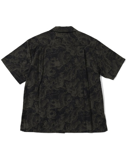 GYPSY&SONS（ジプシーアンドサンズ）の「HUNDRED TIGER SHIRTS 百虎シャツ（シャツ/ブラウス・メンズ・ブラック/カーキ・MEDIUM/LARGE）」の5枚目の写真