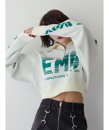 jouetie | ジャガードハーフZIPニット(ニット/セーター)