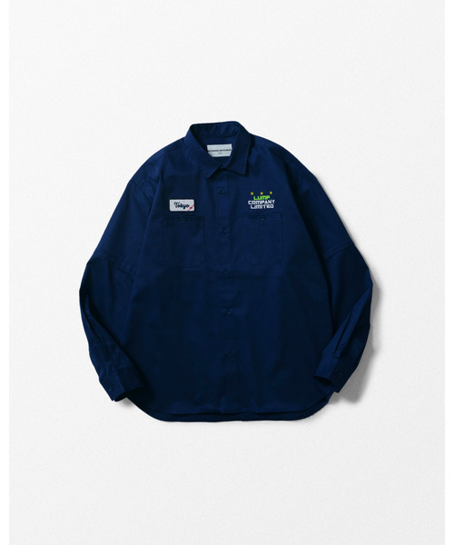 WHIZLIMITED（ウィズリミテッド）の「RUSSELL SHIRT（シャツ/ブラウス・メンズ・チャコール/ネイビー/ベージュ・MEDIUM/X-LARGE/LARGE）」の3枚目の写真