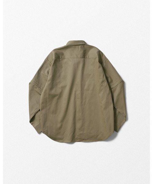 WHIZLIMITED（ウィズリミテッド）の「RUSSELL SHIRT（シャツ/ブラウス・メンズ・チャコール/ネイビー/ベージュ・MEDIUM/X-LARGE/LARGE）」の7枚目の写真