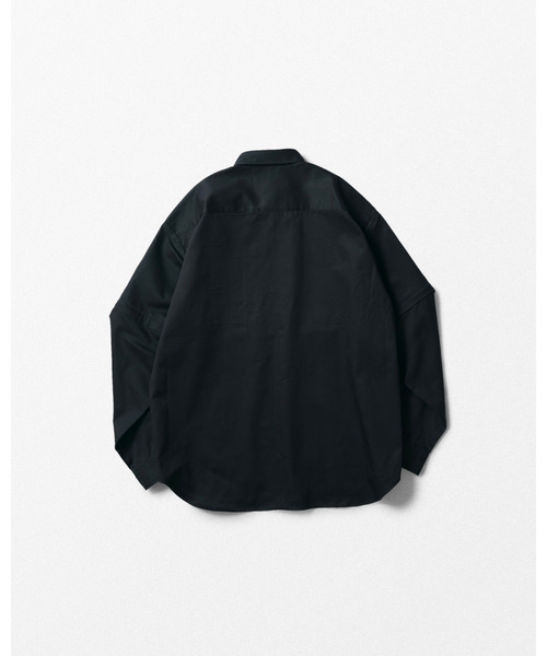WHIZLIMITED（ウィズリミテッド）の「RUSSELL SHIRT（シャツ/ブラウス・メンズ・チャコール/ネイビー/ベージュ・MEDIUM/X-LARGE/LARGE）」の5枚目の写真